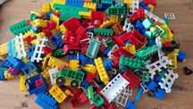 Duże klocki kolorowe plastikowe