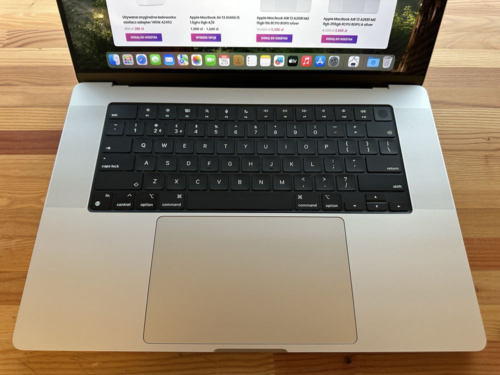 Laptop Apple MacBook Pro 16 A2485 M1 Max 64gb 1tb ssd A+ fv23