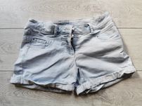Krótkie spodenki jeansowe damskie 38