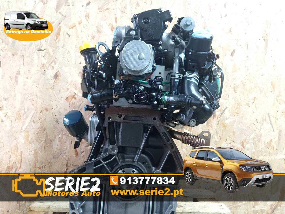 K9K656 Motor Dacia Duster 1.5 DCI 110cv