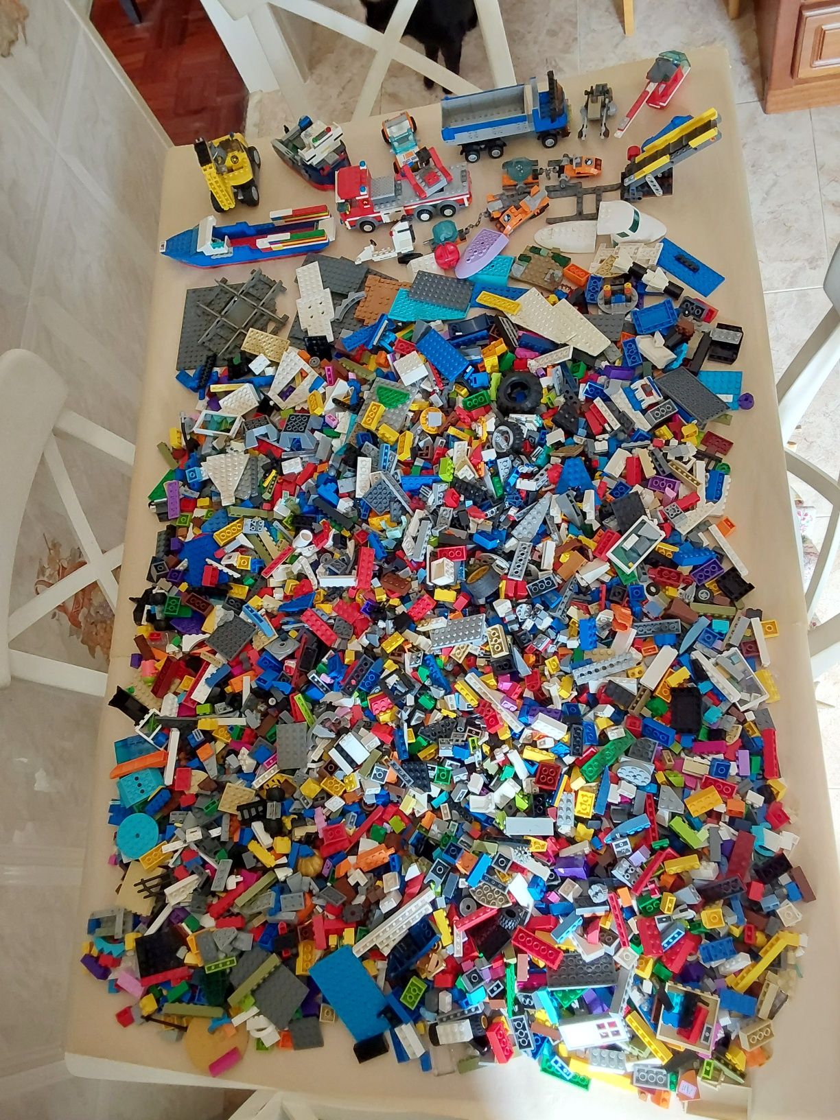 Grande lote de Legos
