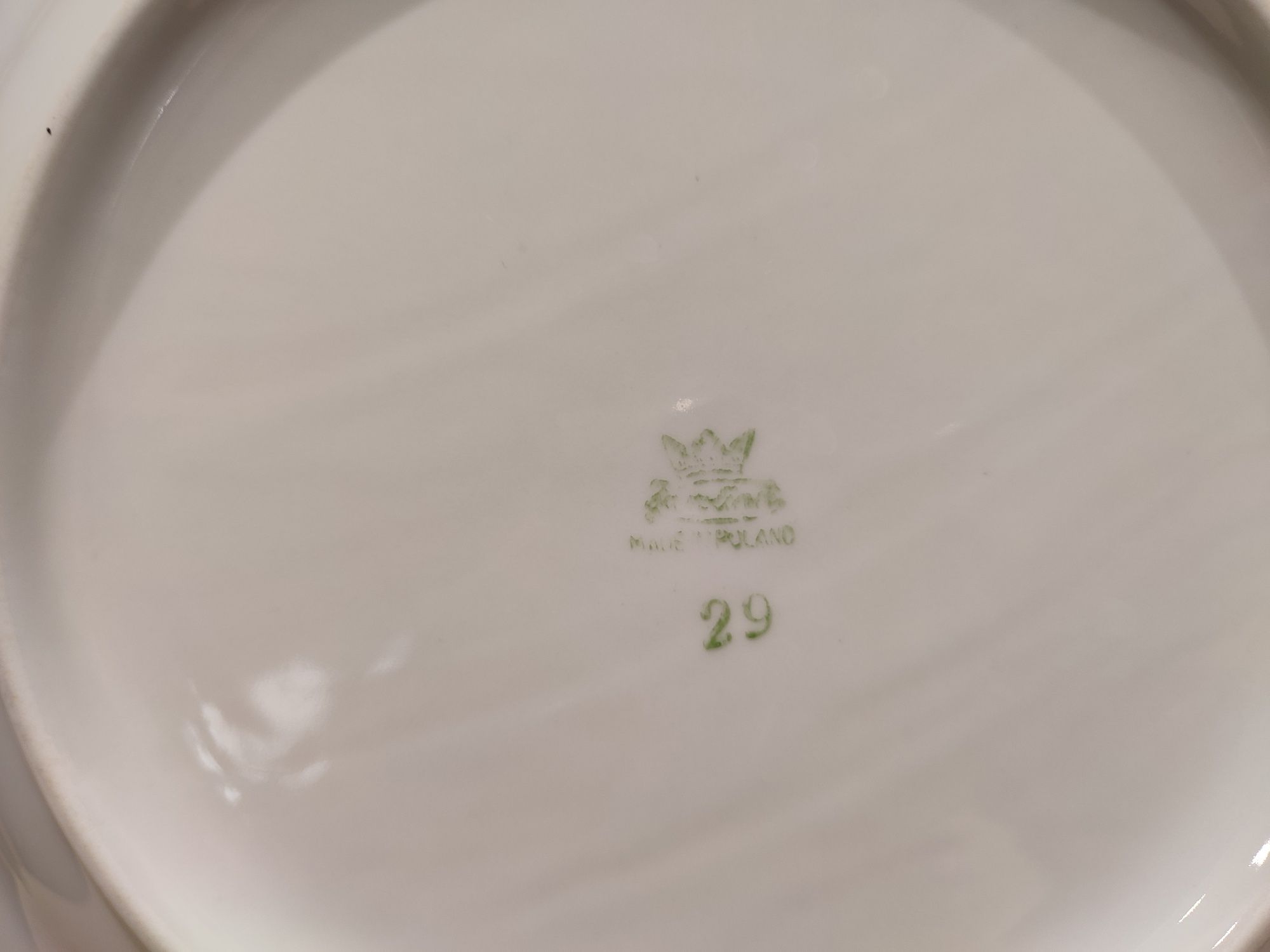 Talerz płytki 26cm porcelana Karolina