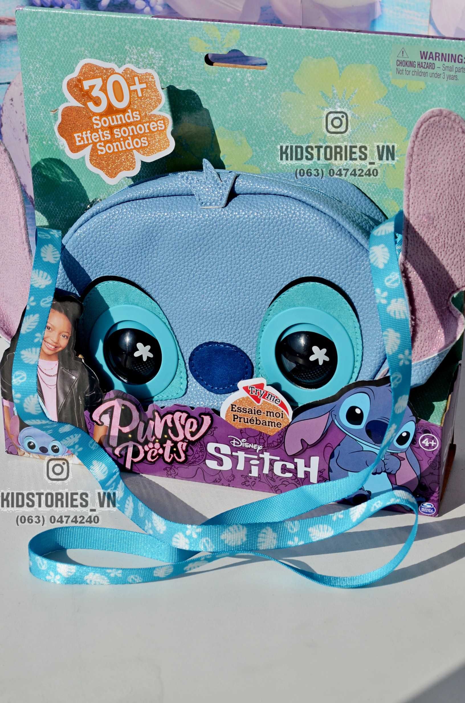 Інтерактивна сумочка Purse Pets Stitch Disney Ліло та Стітч Дісней