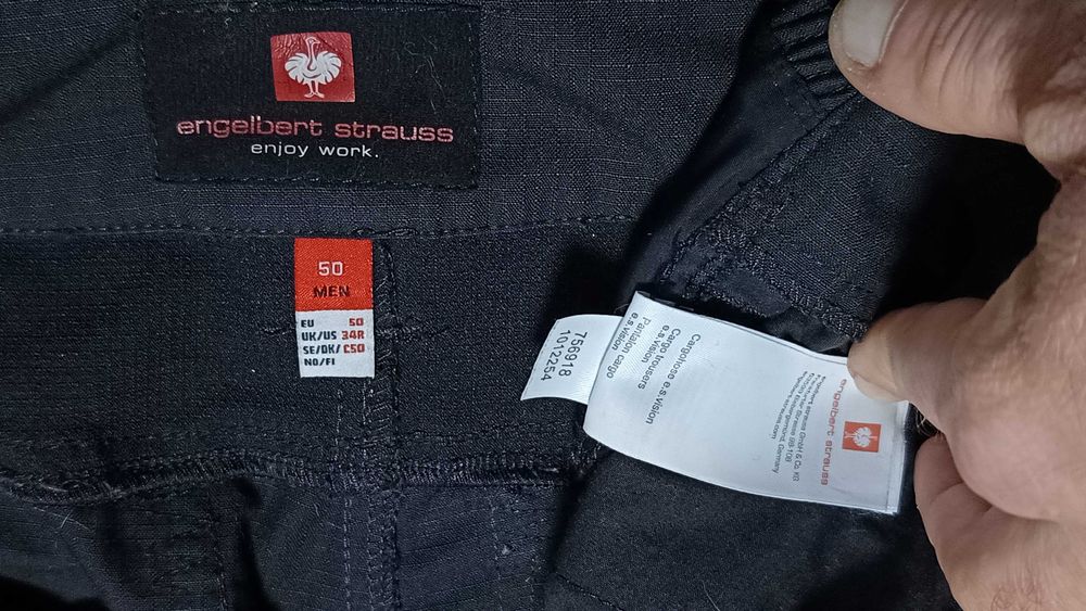 Męskie spodnie ENGELBERT STRAUSS VISION r.L(50) stan bardzo dobry