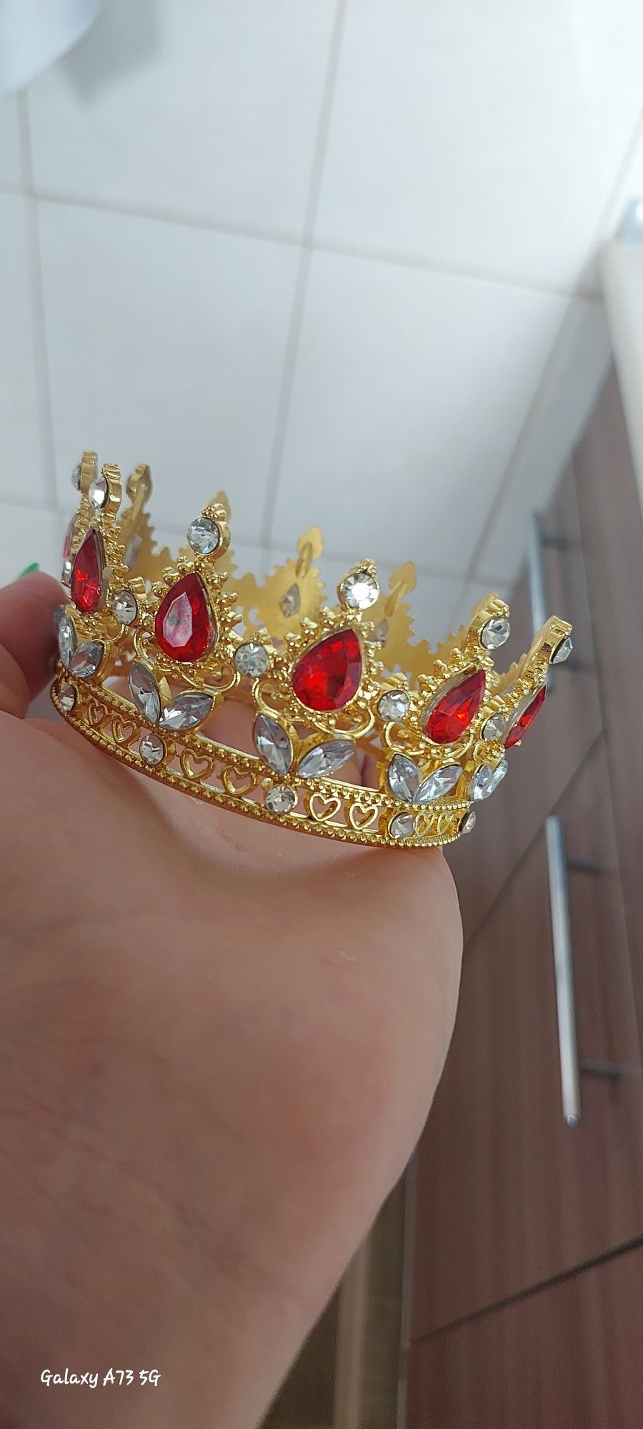 Корона металлическая на торт