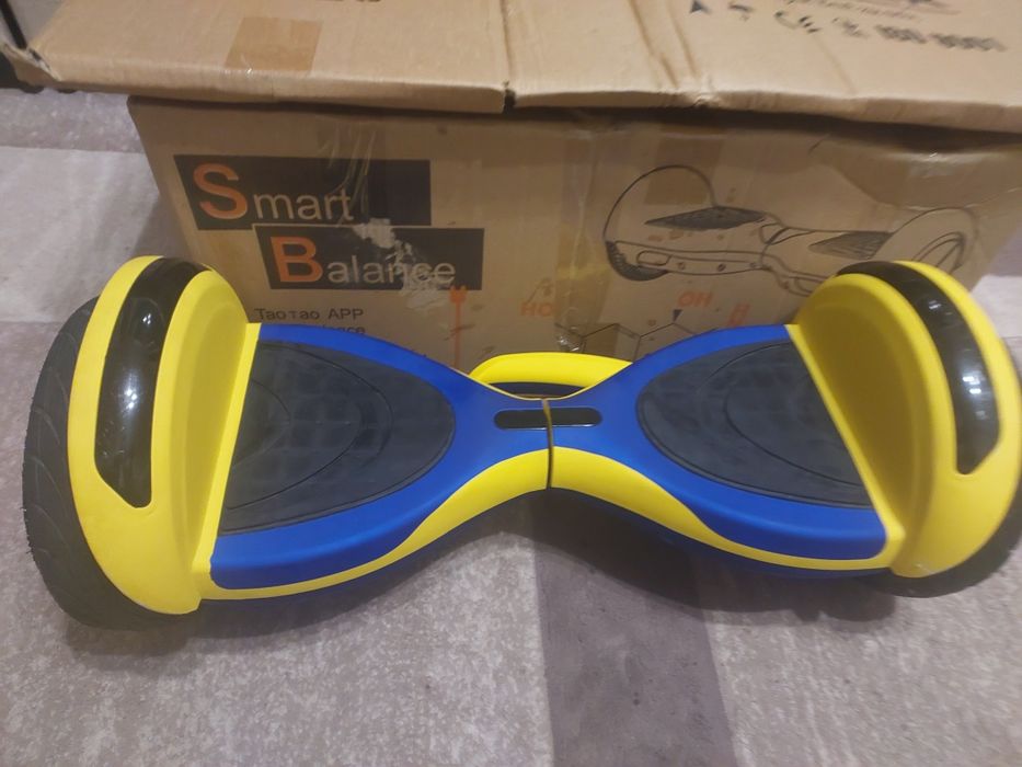 Гироборд колеса большие 10.5 с блютуз колонкой и п