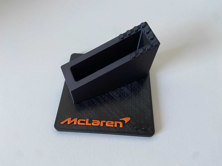 Suporte para LEGO Speed Champions - Carro de Corrida McLaren F1 Team