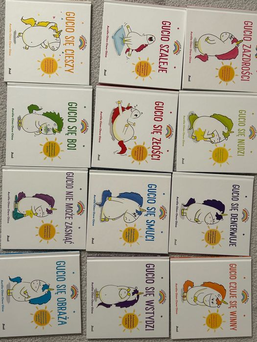 uczucia Gucia seria 12 książkę zestaw