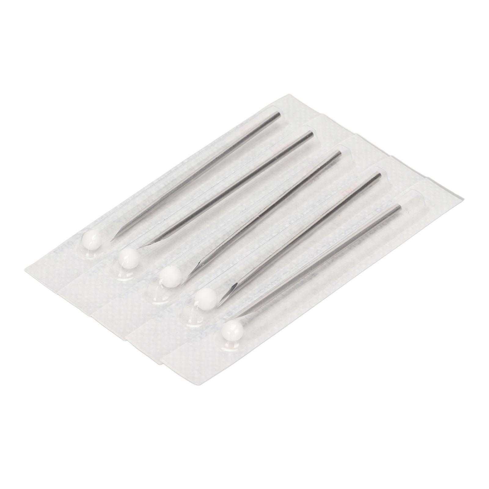 igła do przekłuwania piercing - 20G 0.8mm 316L język 5 sztuka zestaw