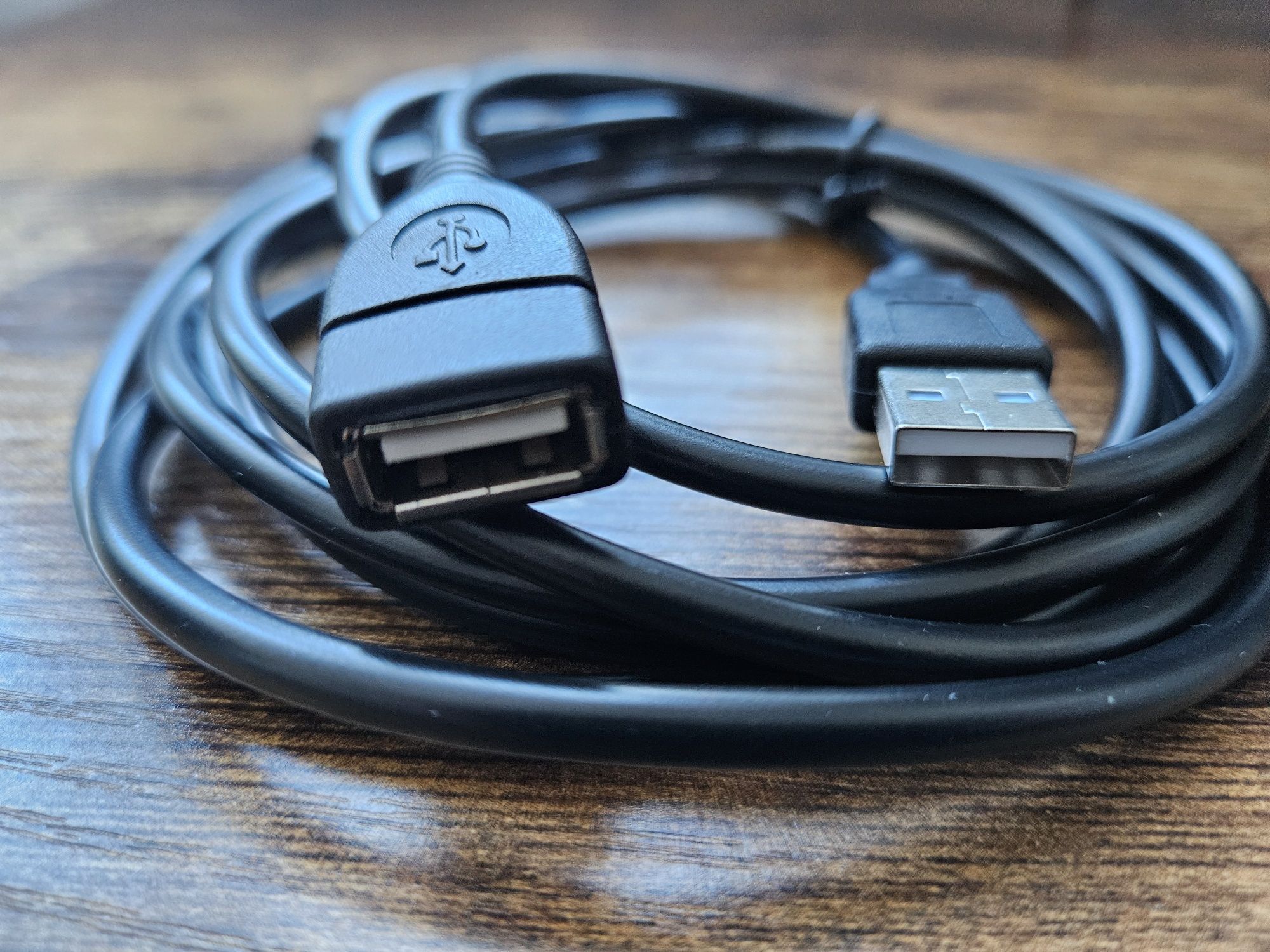 Nowy Kabel Przedłużający USB Męski-Żeński 2 metry