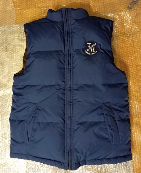 Tommy Hilfiger Dwustronna puchowa kamizelka młodzieżowa