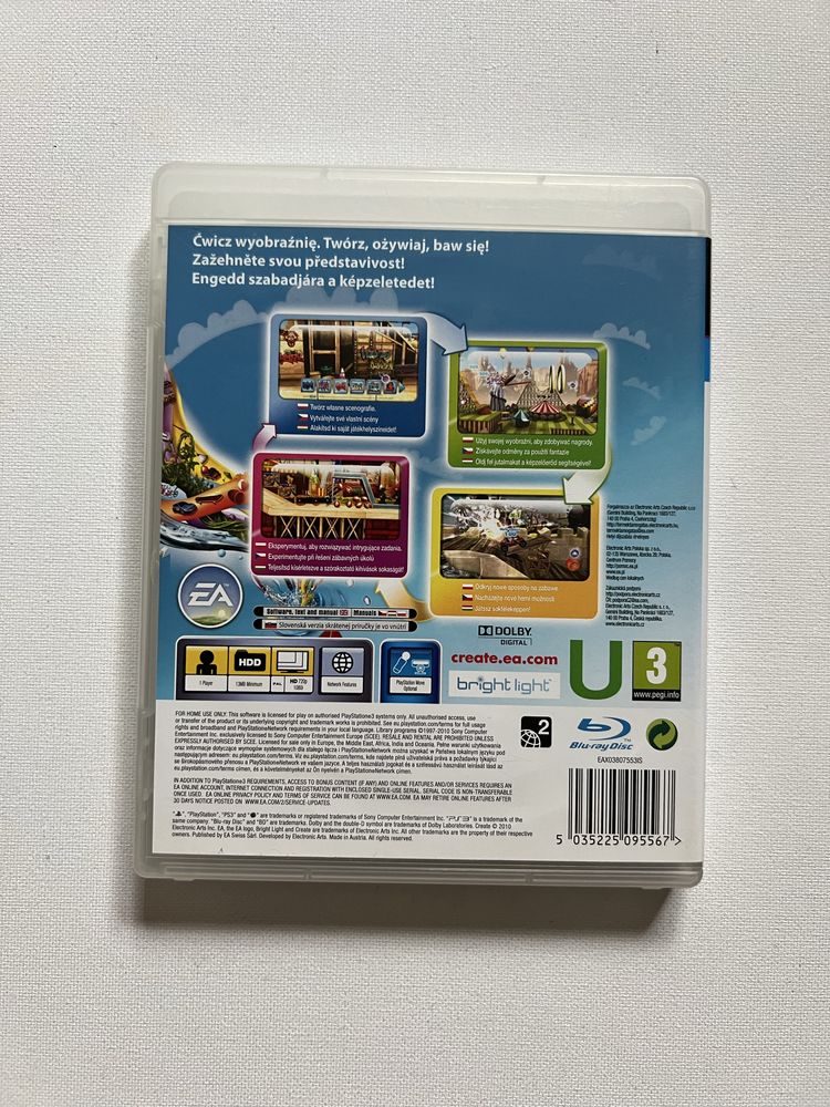Gra na konsole Playstation 3 PS3 Move create your imagination