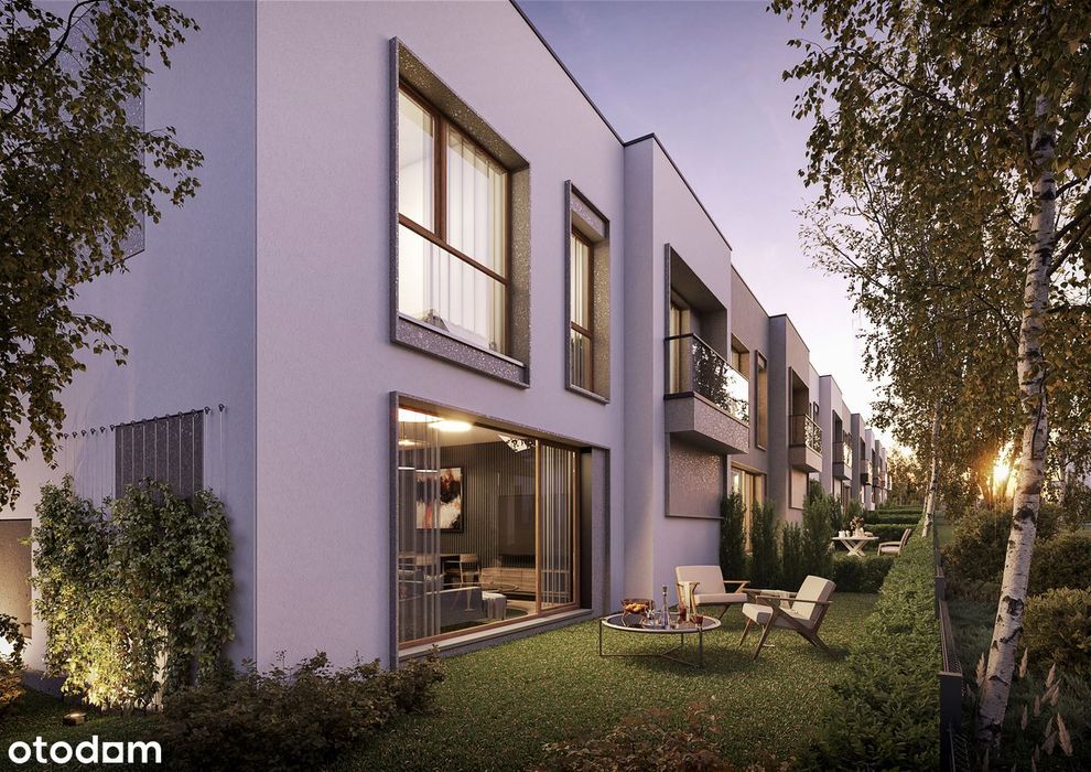 Nowoczesny dom z garażem i ogrodem KSM