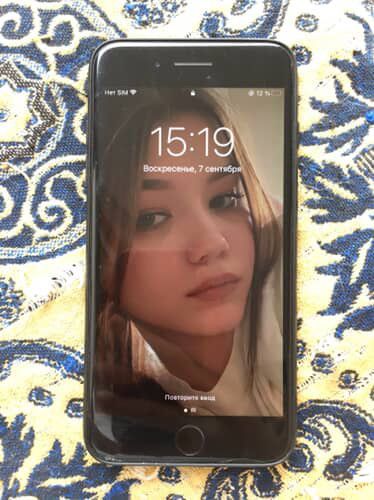 Айфон 7+ на 128г НА АЙКЛАУДЕ ! Обмен на Редми)