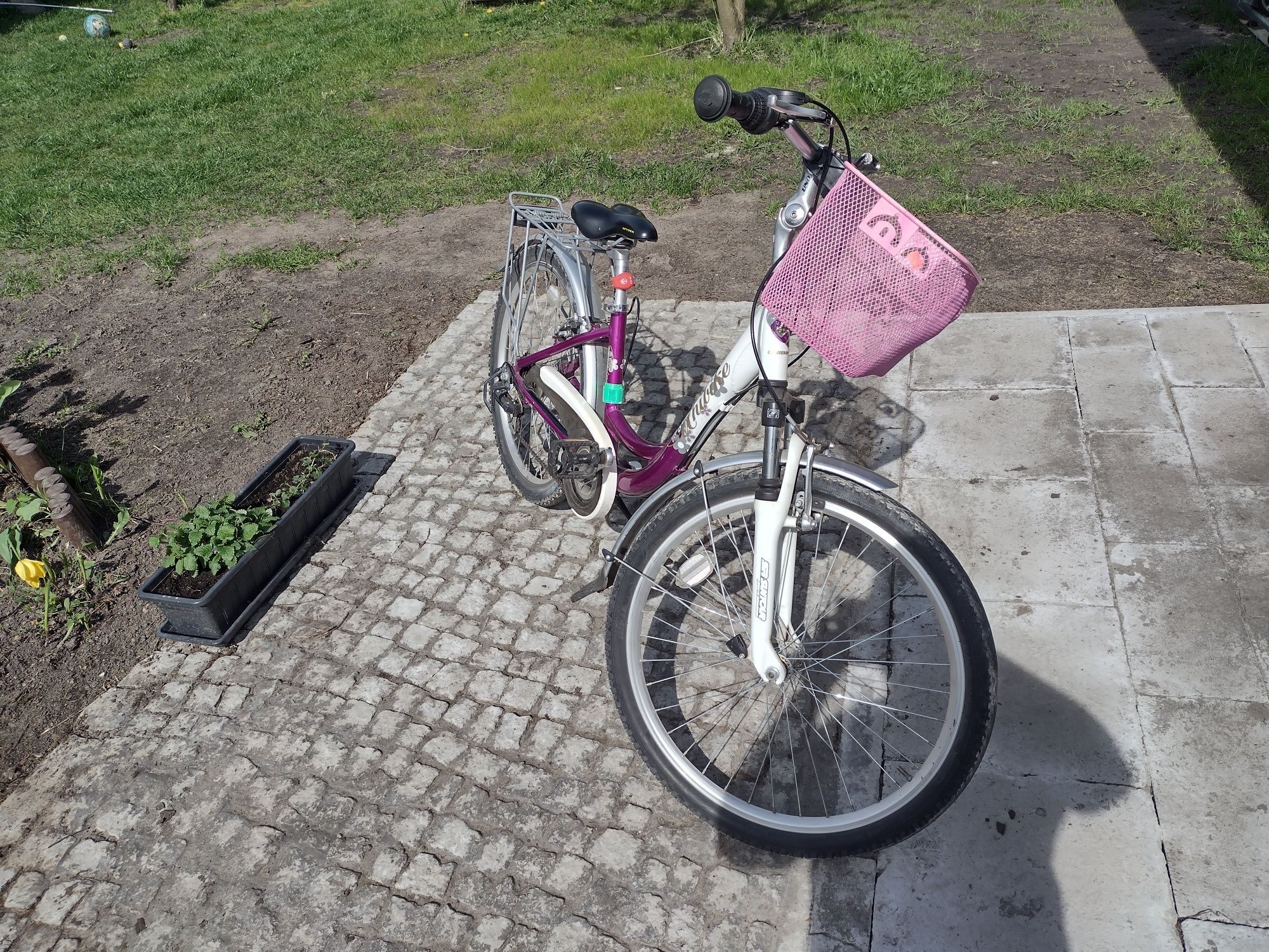 Rower unibike princess dla dziewczynki