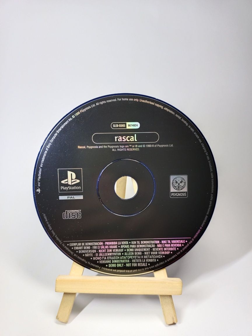 Rascal Ps1 Psx PsOne PlayStation1 ps2 ps3