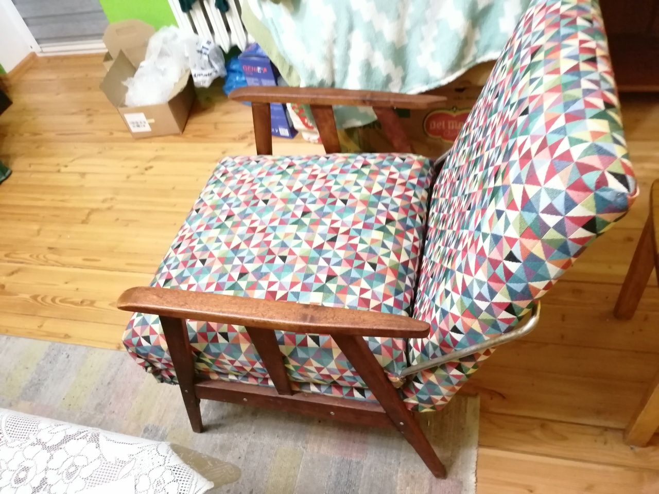 Rozkładany fotel