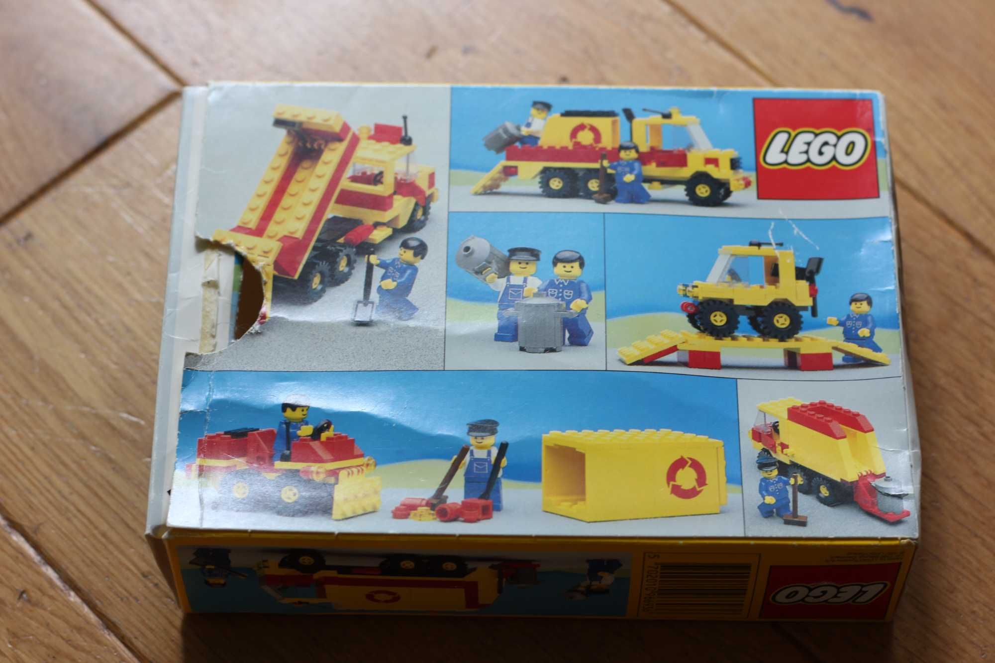 Lego 6693 - Recycle Truck, komplet z instrukcją i pudełkiem, System