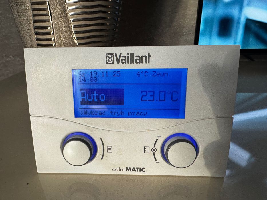 regulator pogodowy bezprzewodowy vaillant Color matic VRC 430f