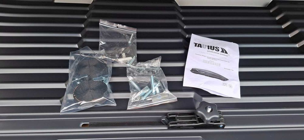 Box bagażnik dachowy Taurus Adventure 630 Nowy nieużywany Czarny Mat