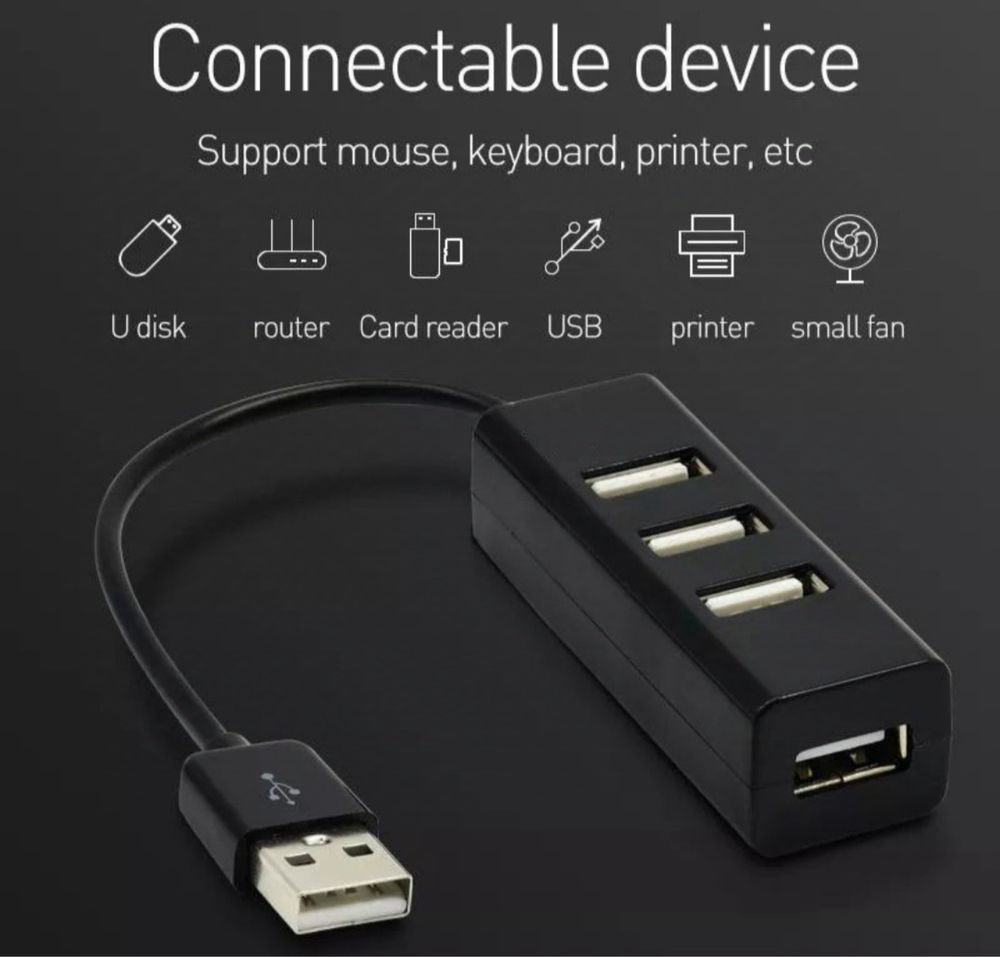 4-портовой usb адаптер