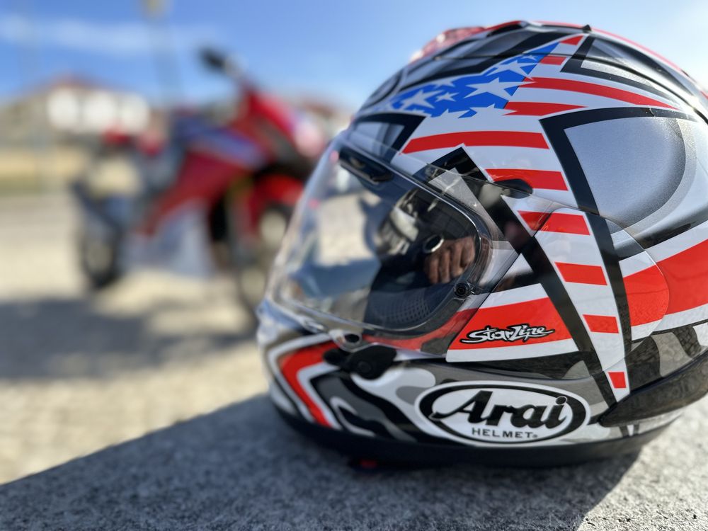 Arai Rx7 Hayden Laguna Seca