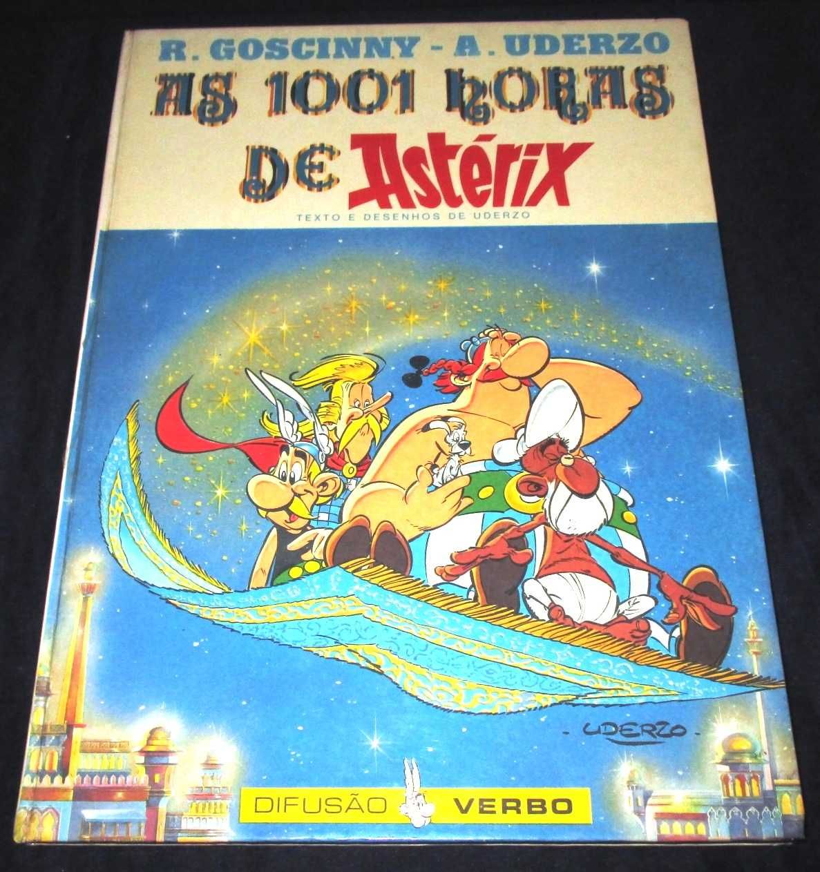 Livro As 1001 Horas de Astérix Verbo 1 edição 1987