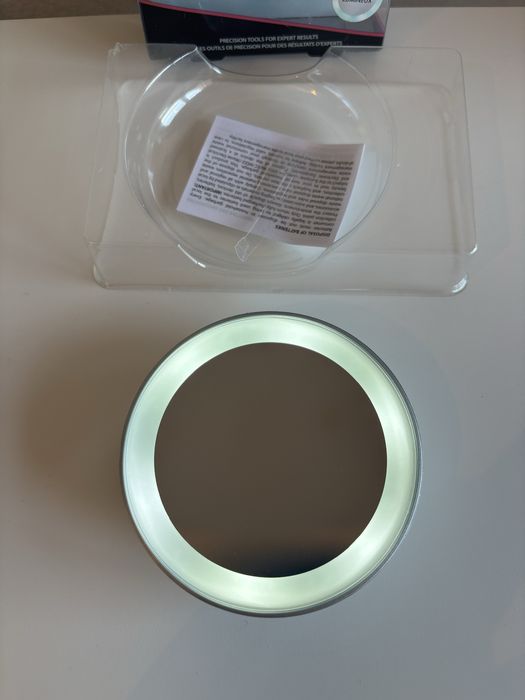 Espelho de bolso Tweezerman Led 15X Mini Mirror
