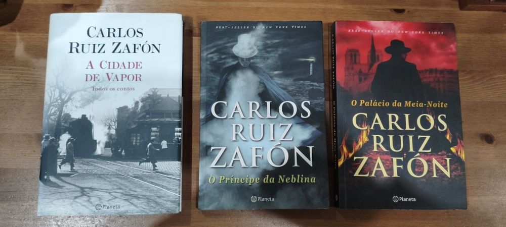 Livros de Carlos Ruiz Zafón