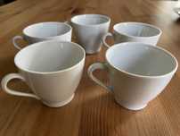 Filiżanki do mokki Ćmielów porcelanowe