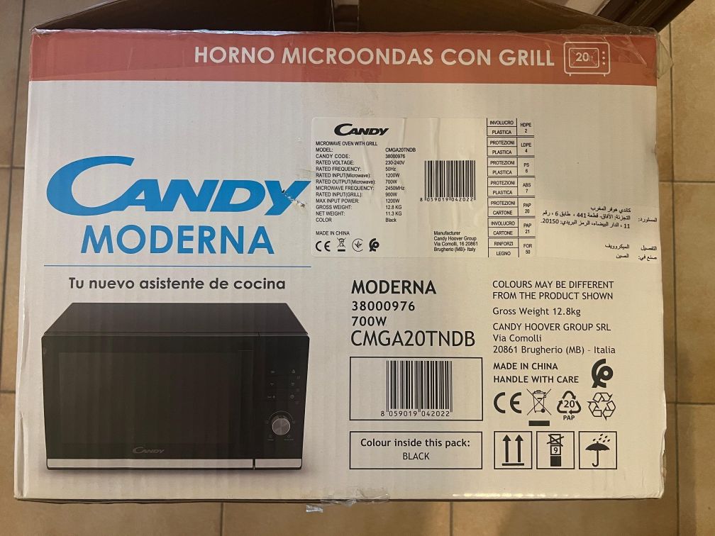 Microondas Candy Moderna