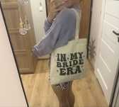Tote bag wygodna torba panna młoda IN MY BRIDE ERA