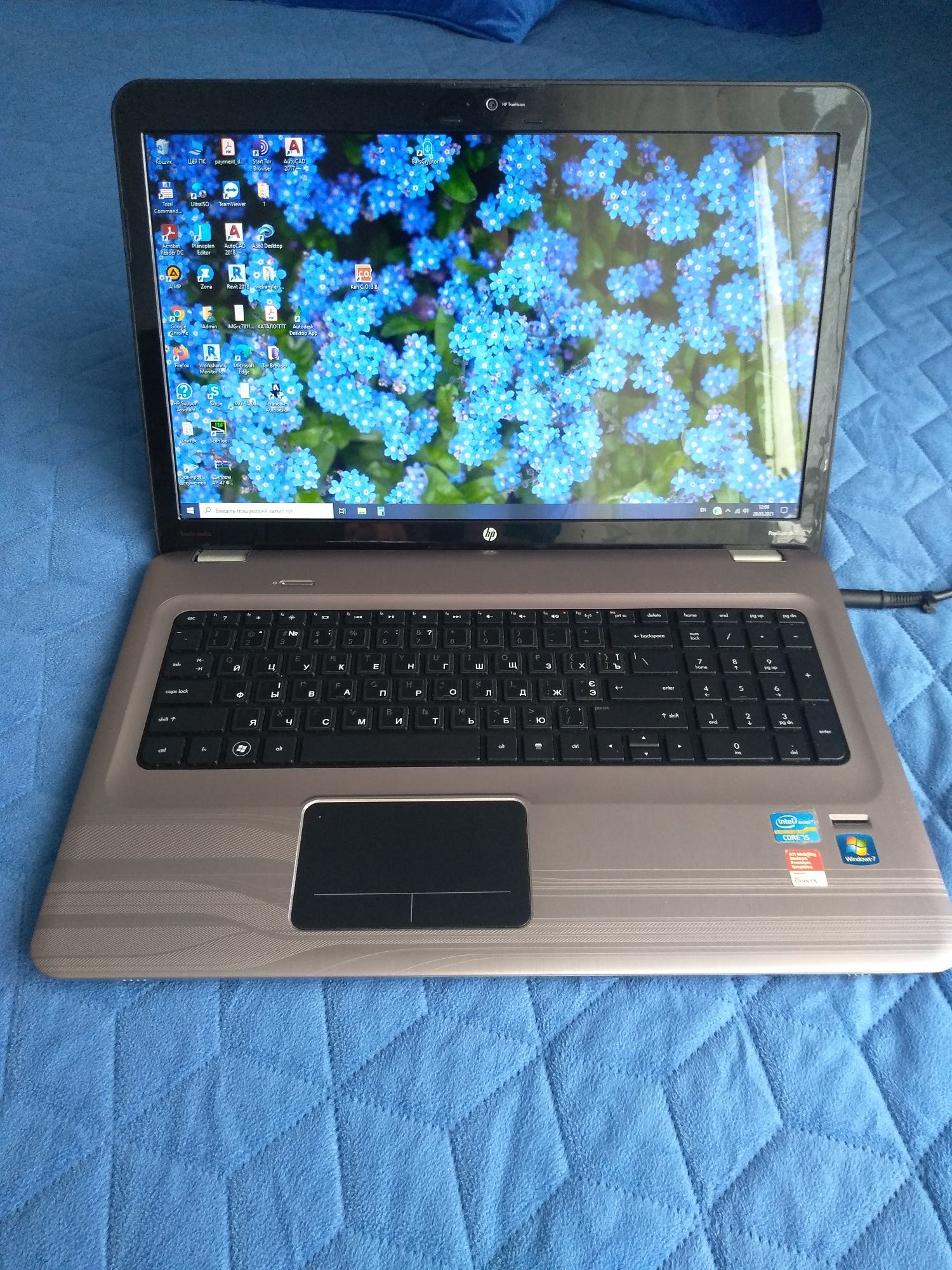 Ноутбук hp pavillion dv7, i5