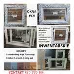 Okno PCV, gospodarcze, do kurnika obory chlewni okna UCHYLNE