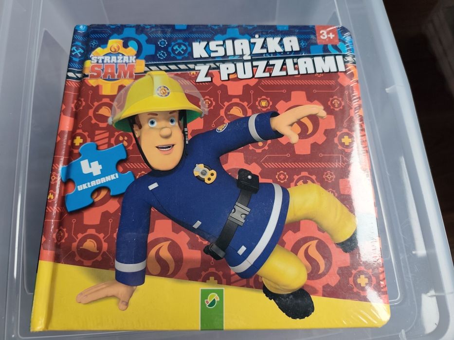 Książka z puzzlami Strażak Sam