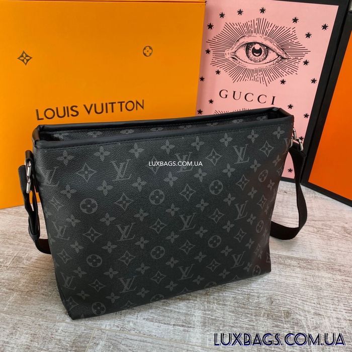 Мужская вместительная сумка через плечо Louis Vuitton