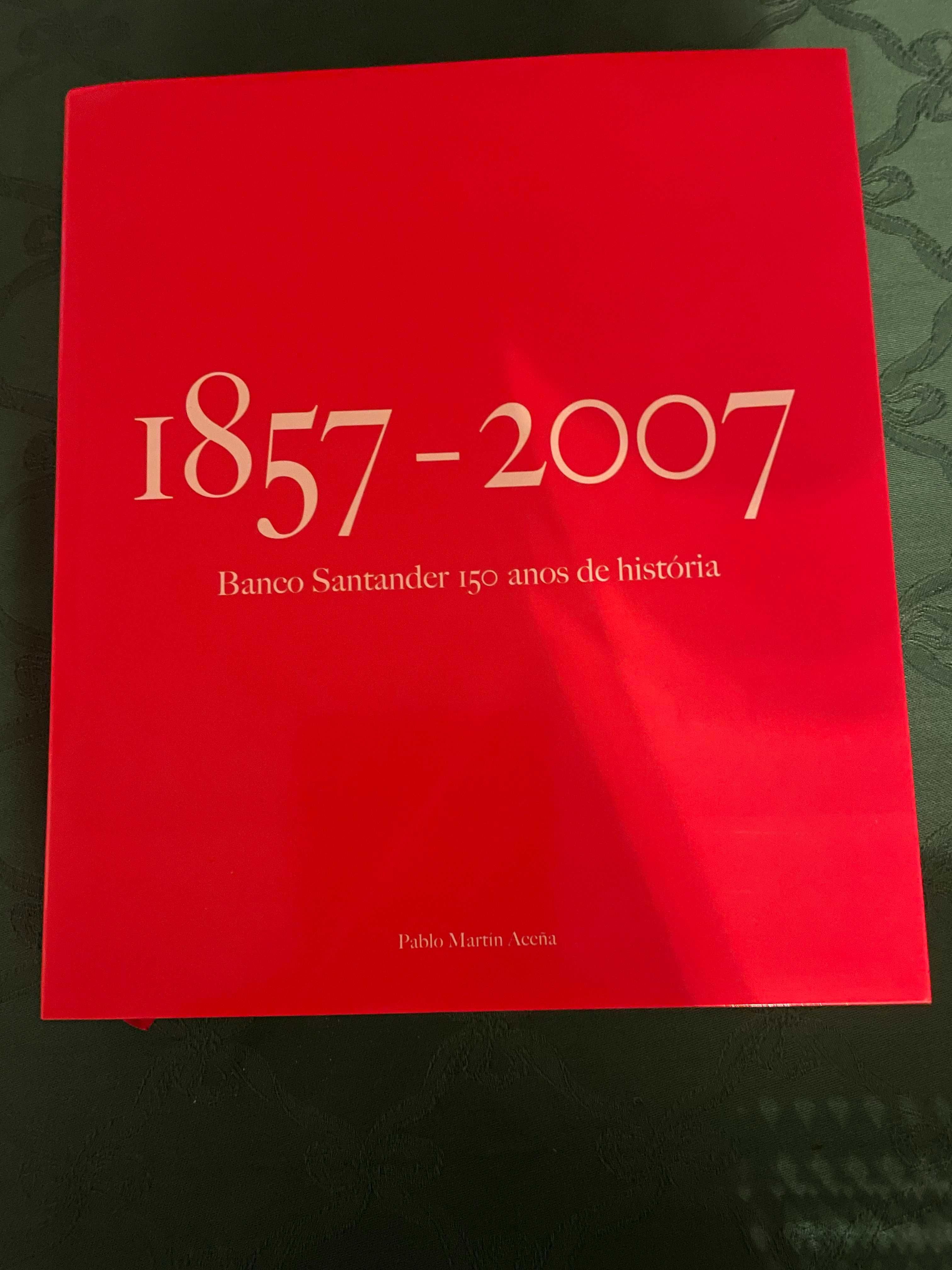 Livro - Banco Santander 150 anos  de história