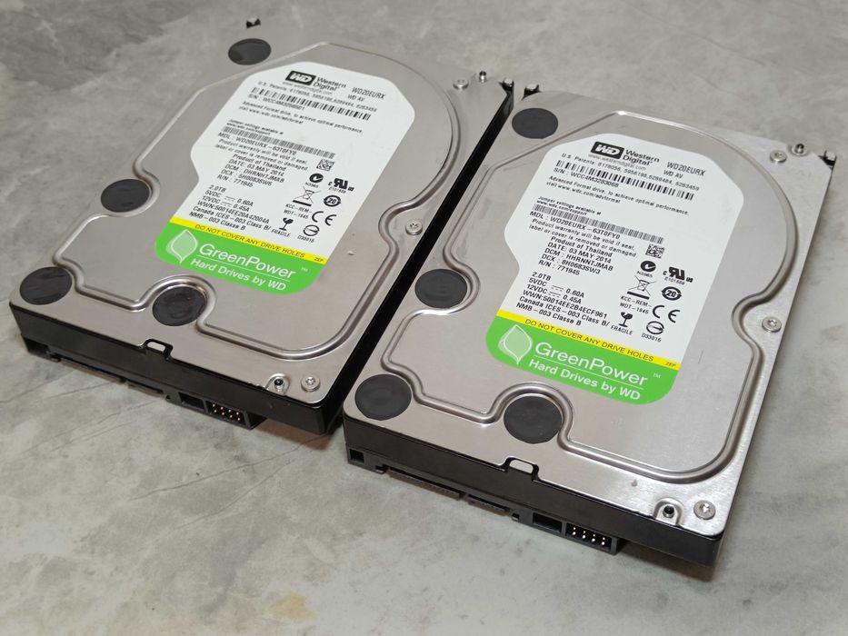 Хард Диск Western Digital 2 TB AV-GP WD20EURX стан СУПЕР