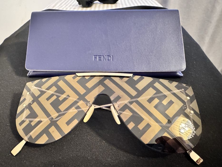 Okulary przeciwsłoneczne Fendi — oryginał