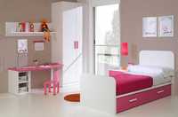 Quarto Juvenil Branco e rosa Ou Berço - SUPER PREÇO!!