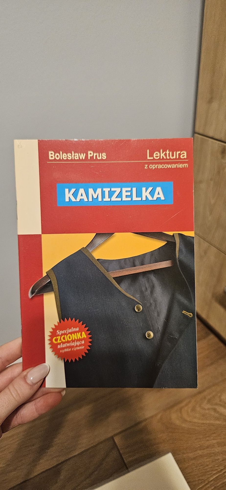 Lektura kamizelka greg Bolesław prus jak nowa