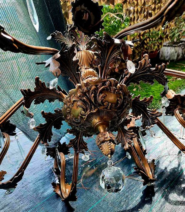 Люстра вінтажна Італійська.