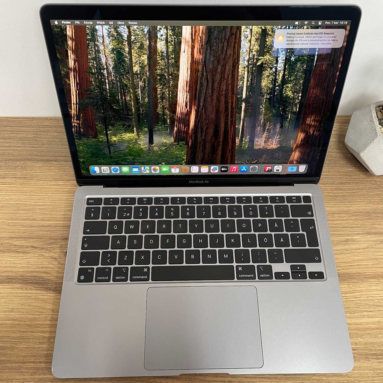 Apple MacBook Air 13 A2337 M1 16 GB 256 GB Space Gray Gwarancja