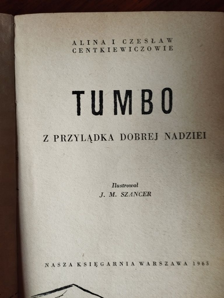 Tumbo z Przylądka Dobrej Nadziei Centkiewiczowie Szancer