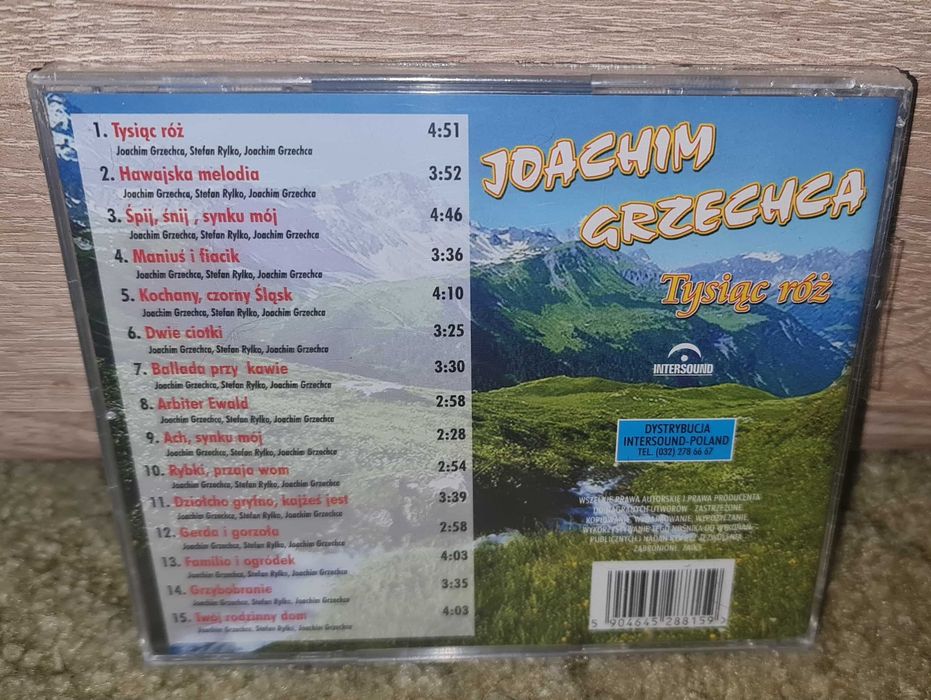 Joachim Grzechca / TYSIĄC RÓŻ / CD / Folia /
