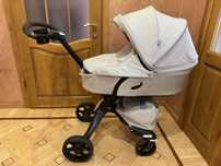 Коляска 2 в 1 Stokke Xplory світло сіра