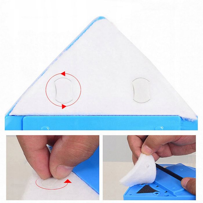 Myjka do mycia szyb okien dwustronna magnetyczna na magnes