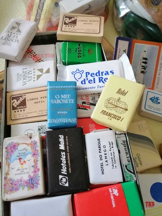 Colecção de sabonetes antigos