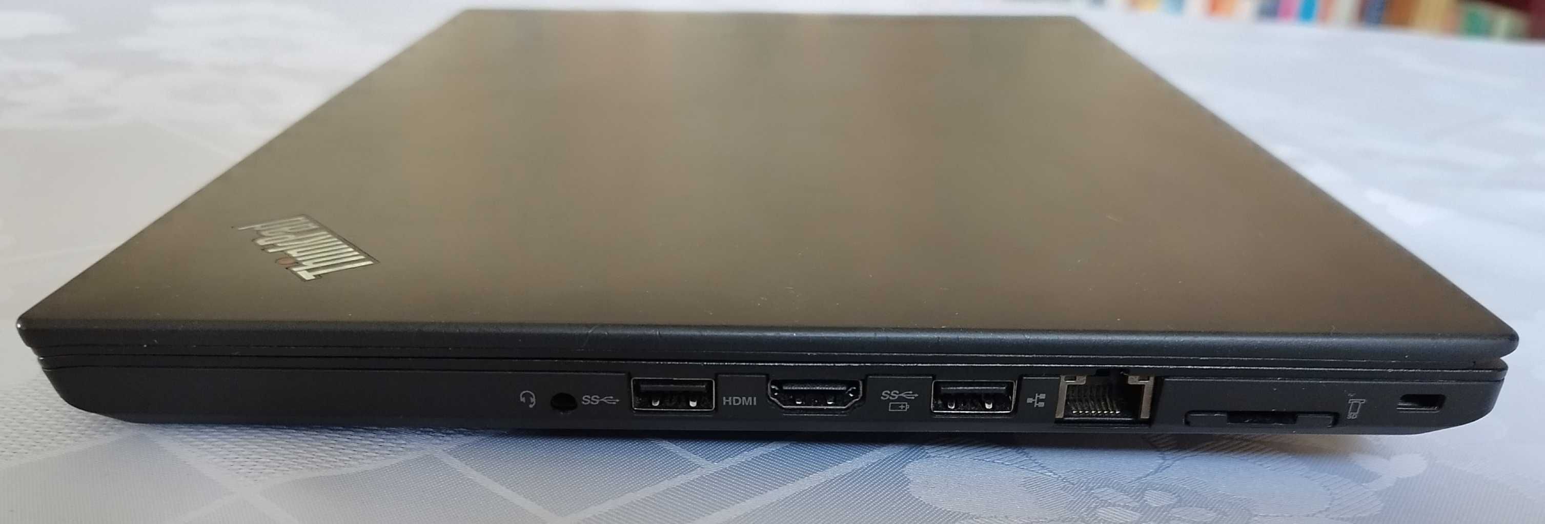 14" Laptop Lenovo T470 i5-6300U 8GB RAM Dysk 256GB SSD Windows 10