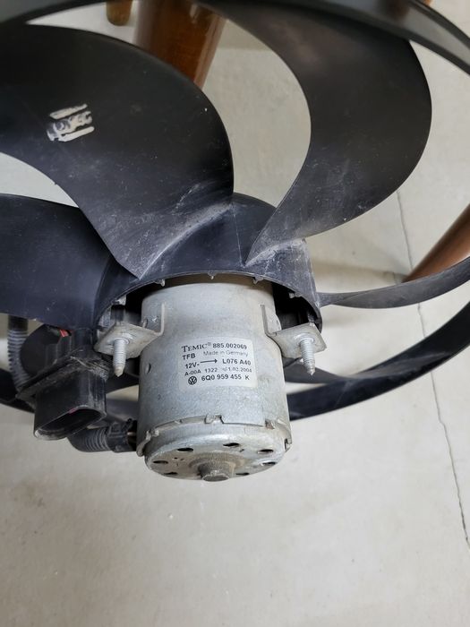 Вентилятор радиатора 6Q0 959 455 K, для VAG
